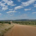 Straße Richtung Mariental (Kalahari)