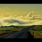 Straße über den Wolken