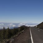 Straße über den Wolken