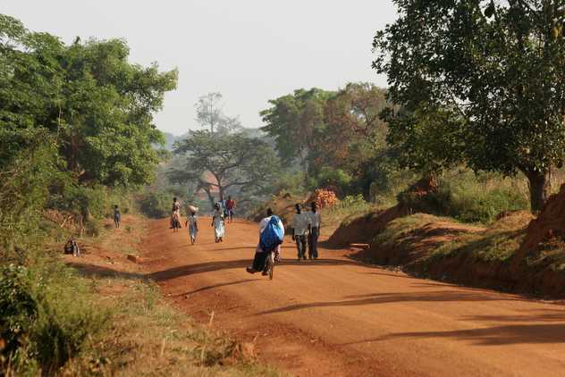 Strasse Uganda