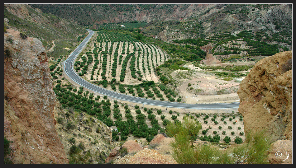 Strasse und Landschaft 2