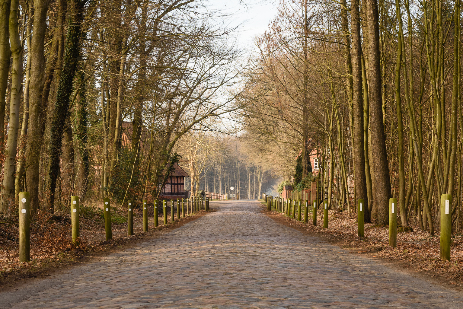 Straße von Odeweg nach Kirchwalsede