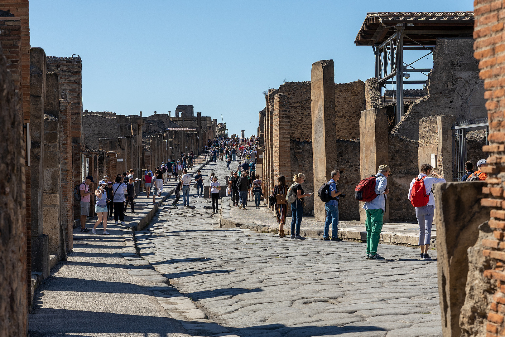 Strasse von Pompeji 