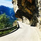 Strasse von Varen nach Leukerbad VS