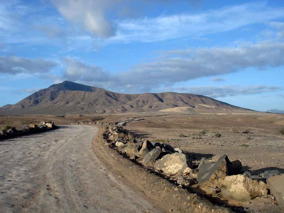 Strasse zu den Papagayo Stränden