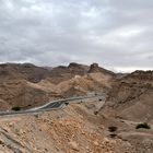 Straße zum Gipfel des Jebel Hafeet bei Al Ain