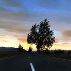 Straße zum Mount Cook