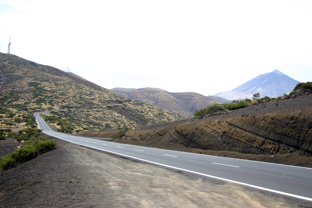 Straße zum Pico del Teide