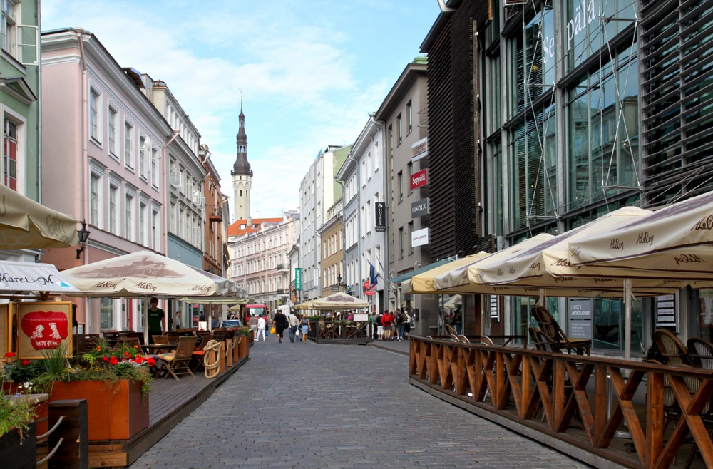 Straße zum Rathausplatz