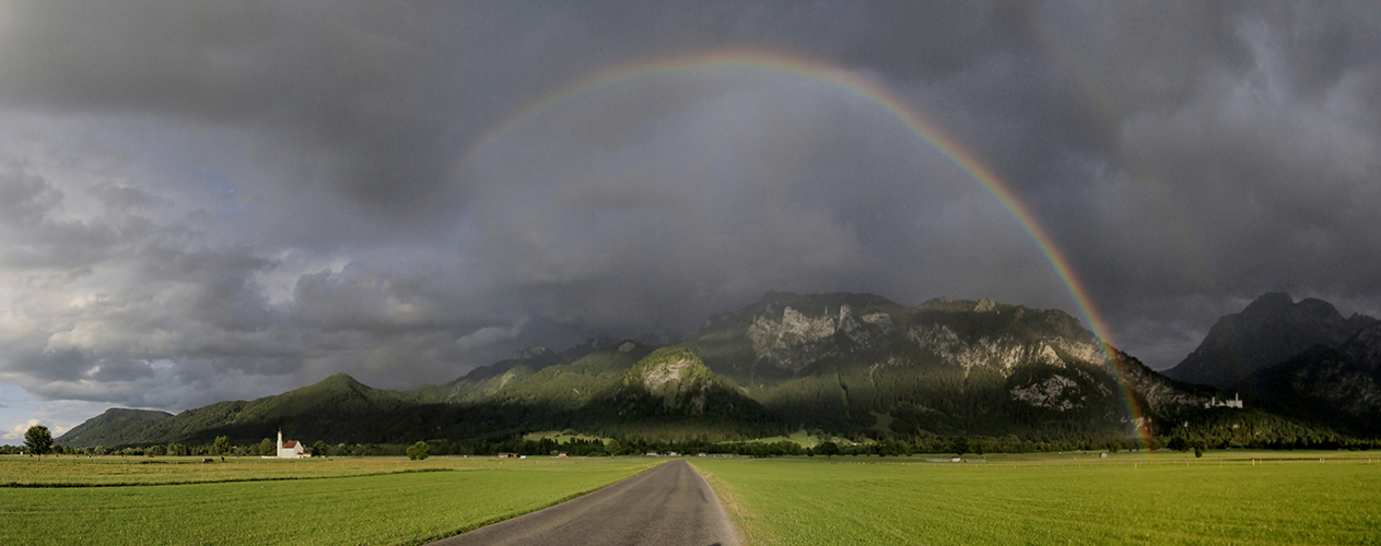 Straße zum Regenbogen!