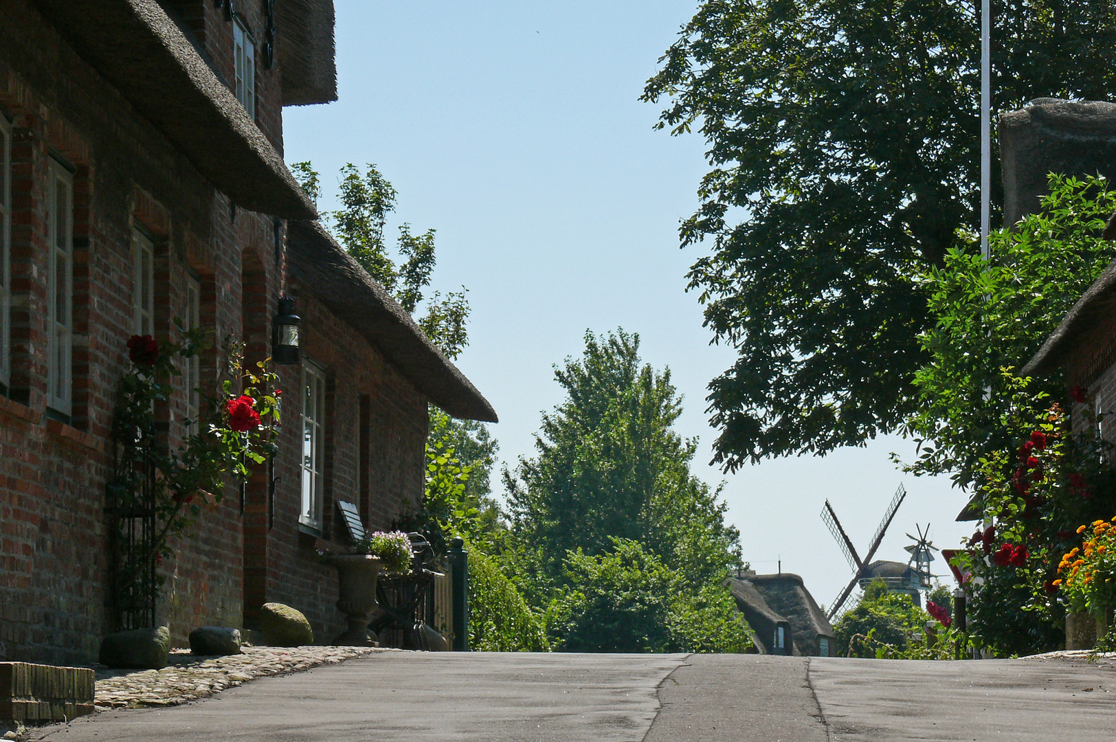 Strasse zur Mühle