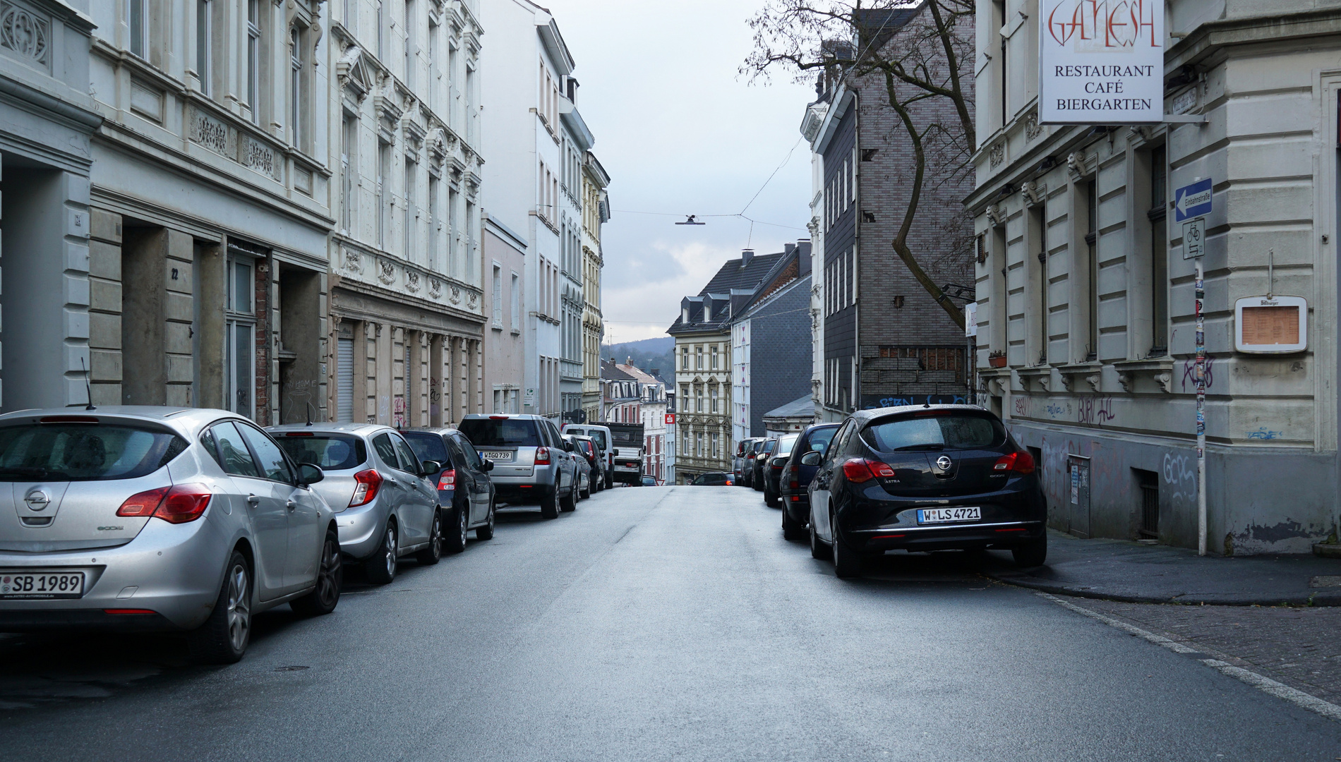 Straßen auf dem Ölberg