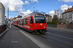 Straßen-Bahn in La Chaux-de-Fonds