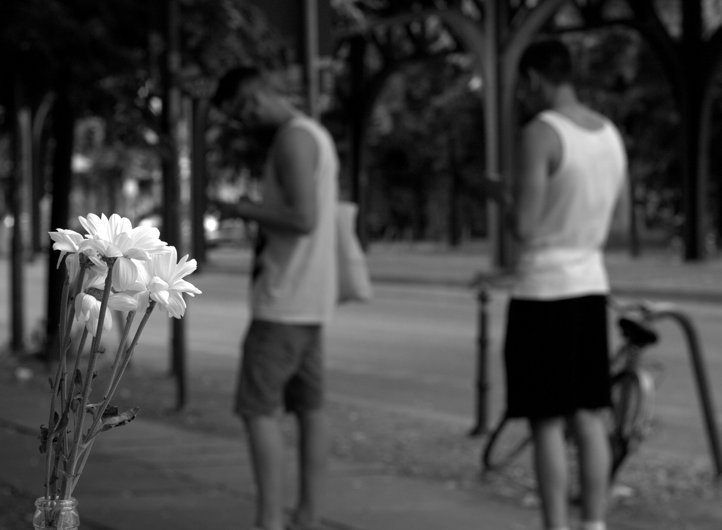 Straßen Blumen