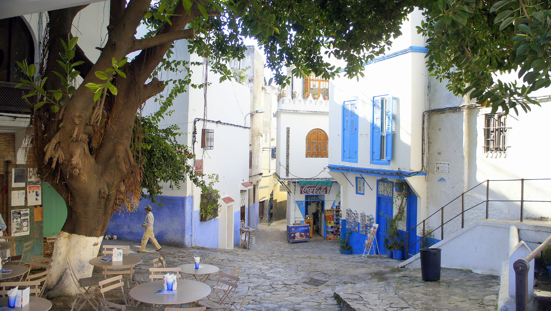 Straßen-Cafe in Tetuan