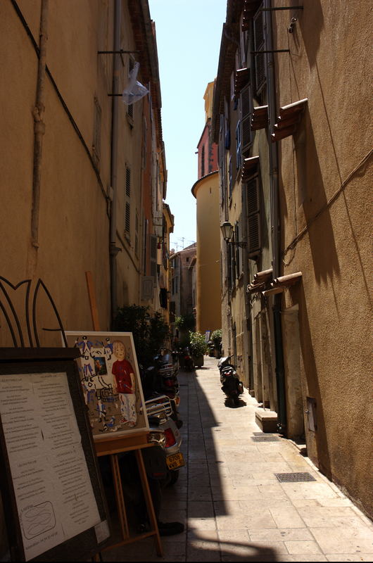 Straßen, Gassen, ... von St. Tropez