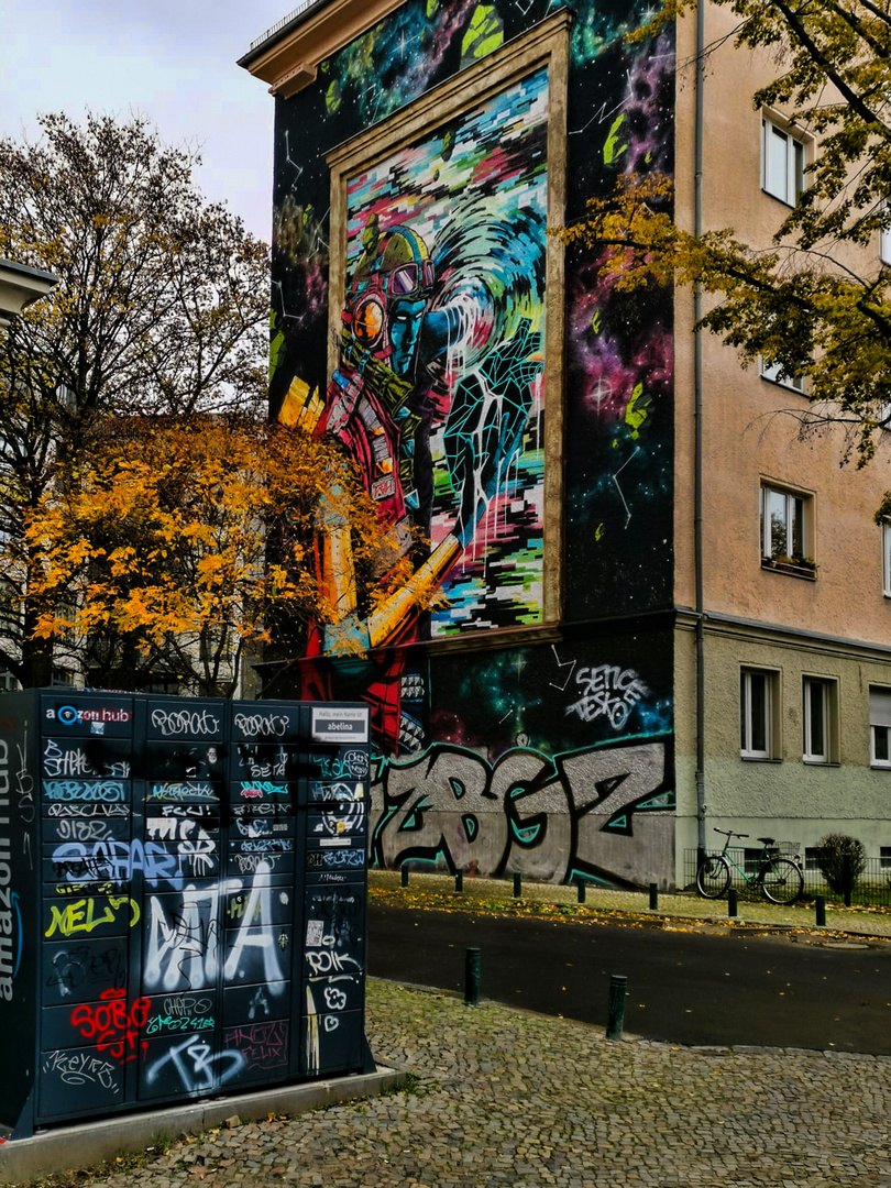 Straßen-Graffiti Berlin