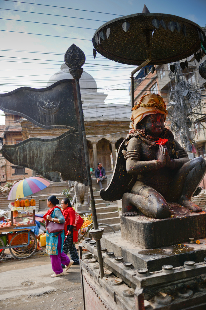 Strassen in Bhaktapur