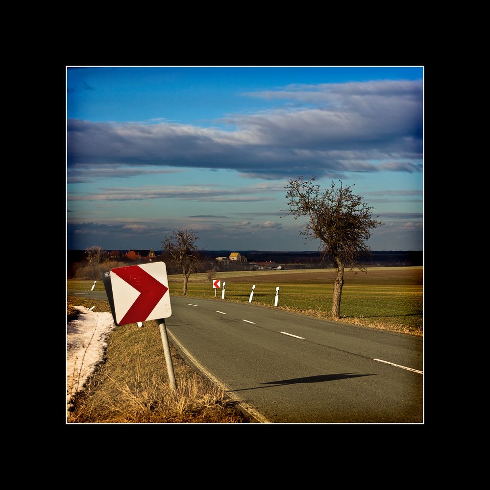 Straßen in den Frühling ...