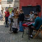 Straßen-Jazz in Lund