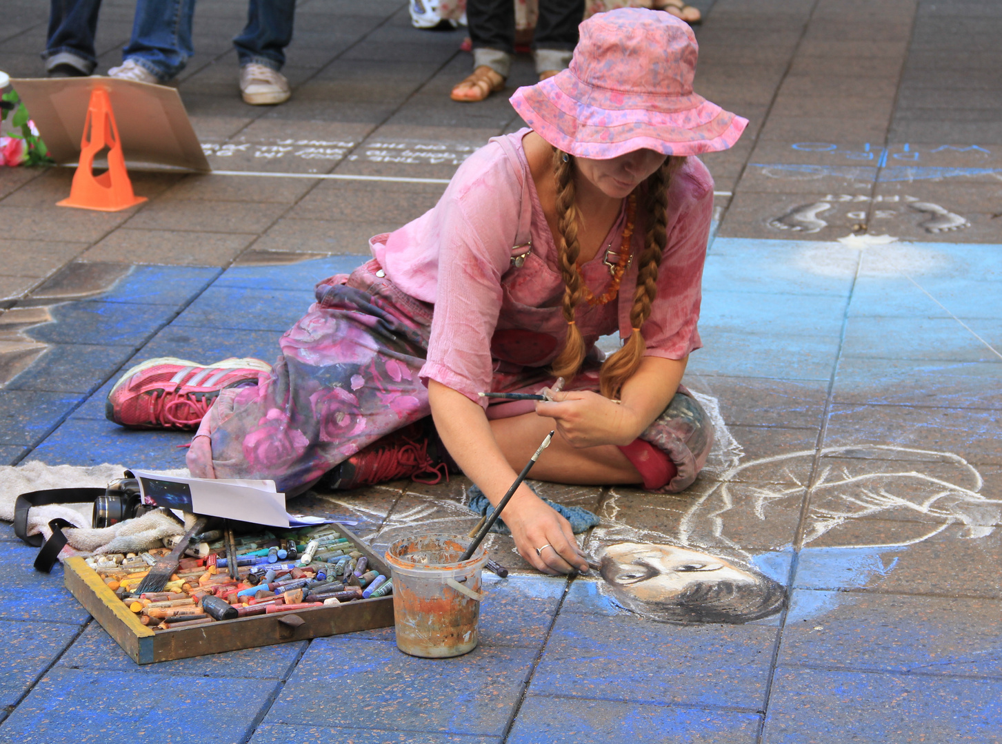Strassen Künstlerin in Adelaide