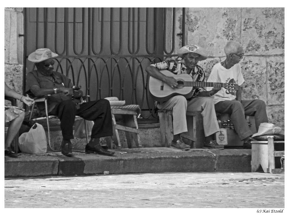 Strassen Musik in Havanna