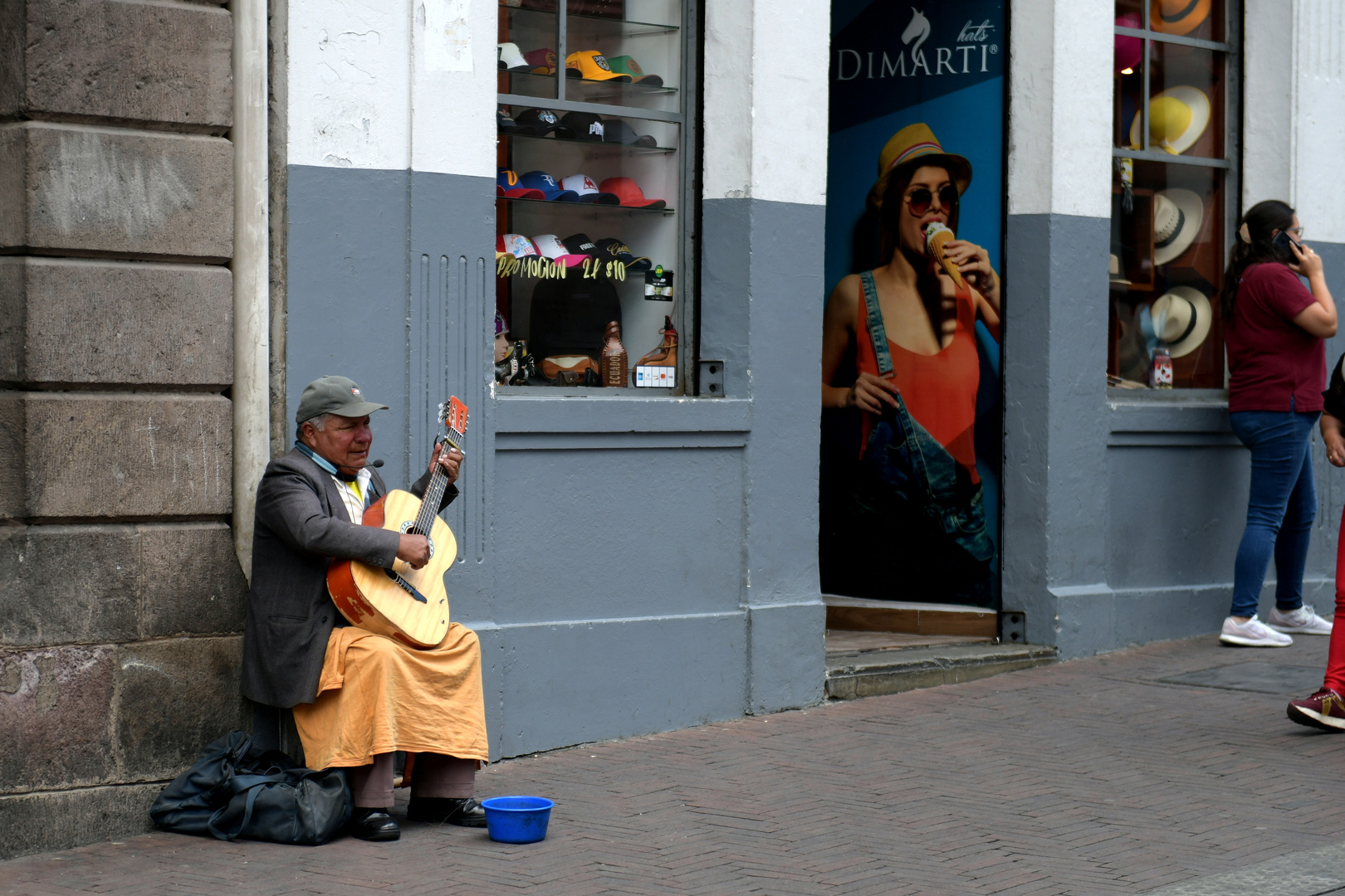 Straßen-Musiker in Quito 3