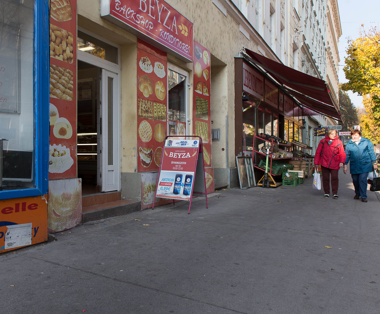 Straßen Szene in "Klein Istanbul" Wien, 20. Bez., Brigittenau