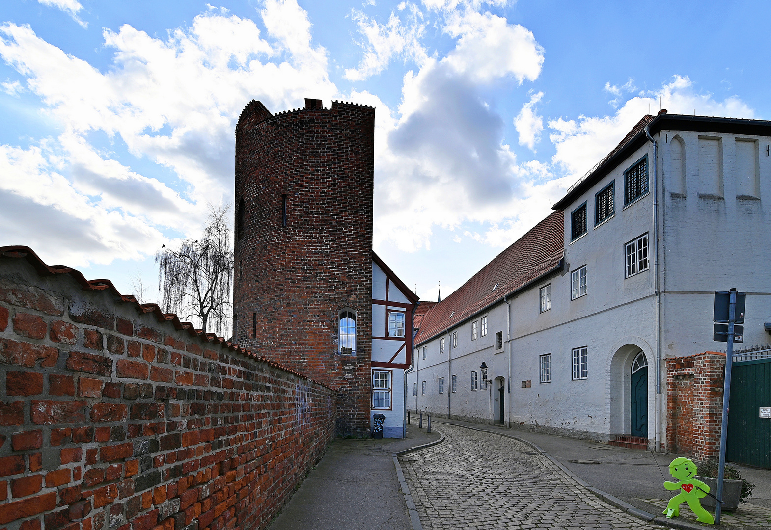 Straßen und Gassen in der Lübecker Altstadt