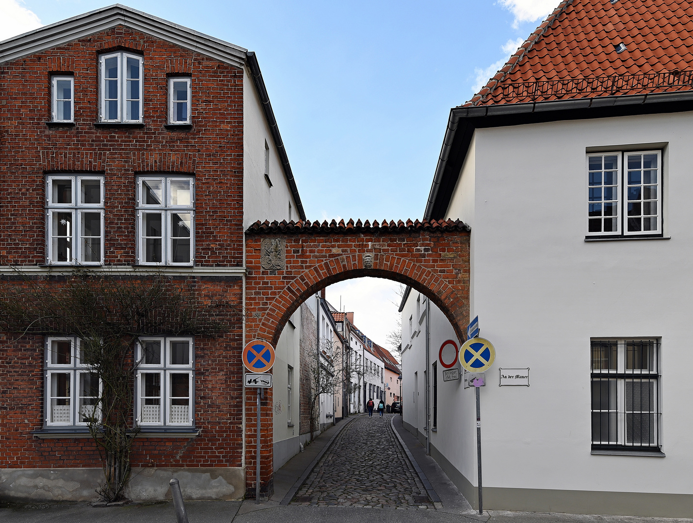 Straßen und Gassen in der Lübecker Altstadt