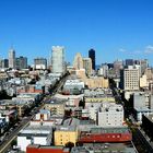 Straßen und Skyline von San Francisco