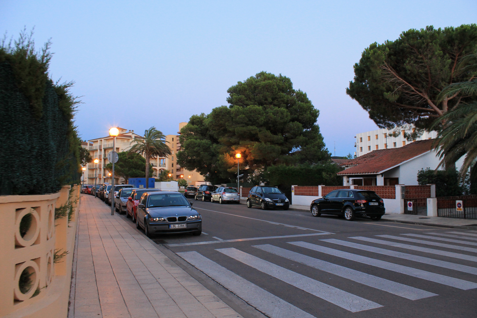 Straßen von Roses (Katalonien)