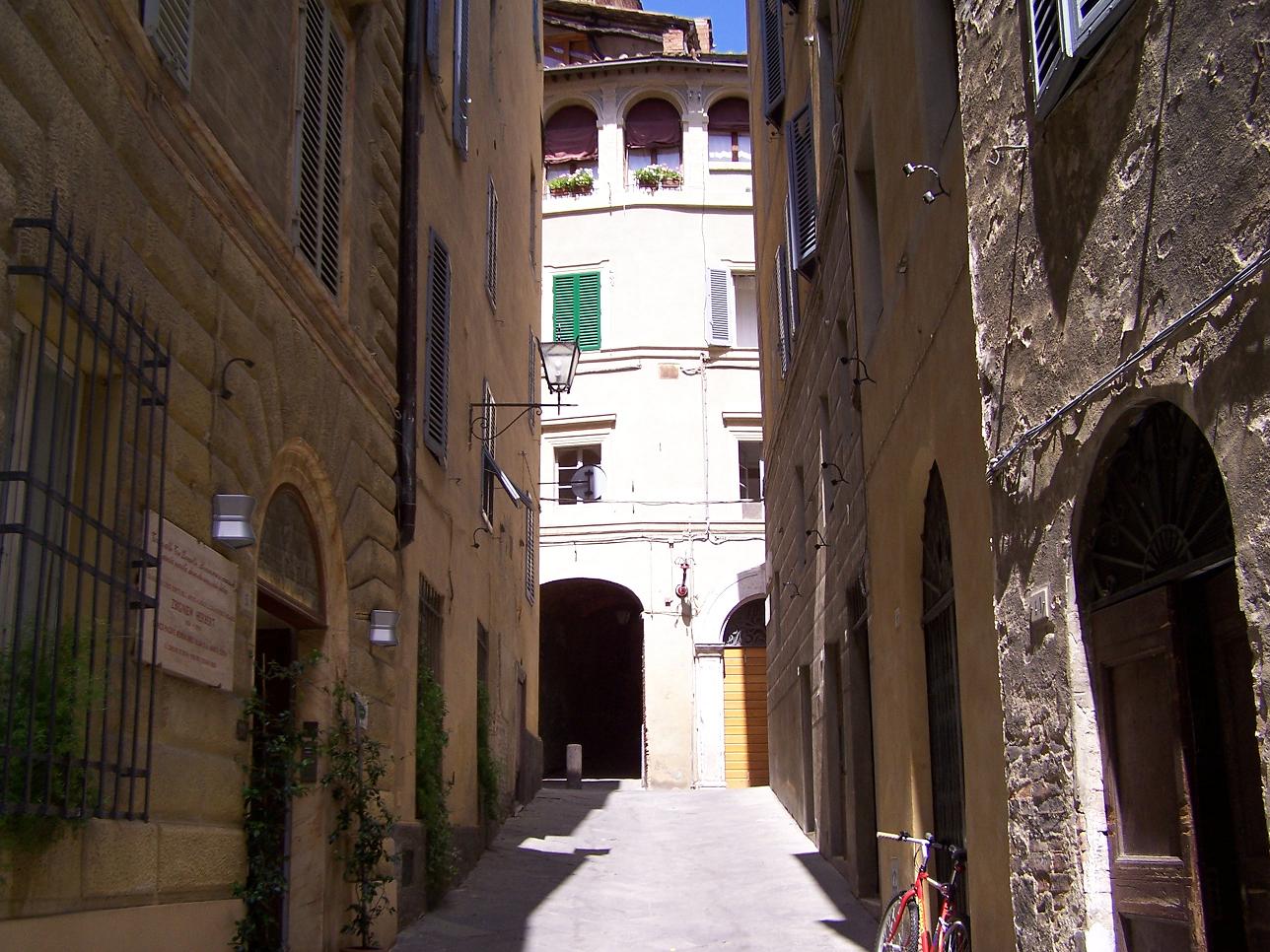 Straßen von Siena