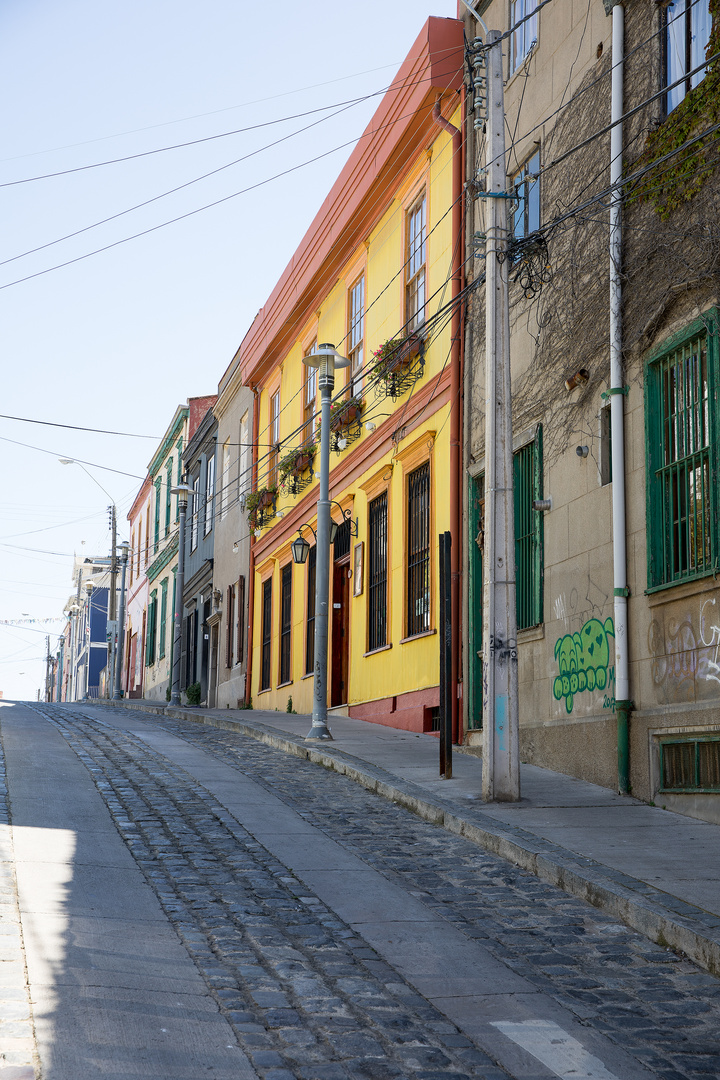 Strassen von Valparaiso