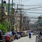 Straßenansicht in Santo Domingo, Dominikanische Republik