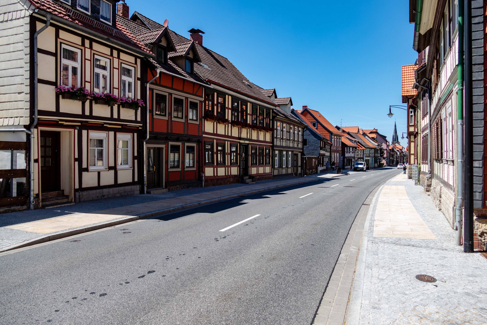 Straßenansicht von Wernigerode