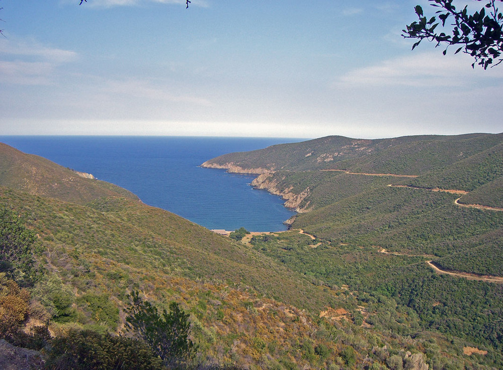 Straßenaussicht Sithonia