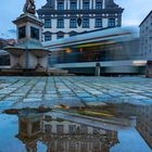 Straßenbahn am Metzgplatz