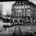 Strassenbahn am Münsterplatz | Mainz