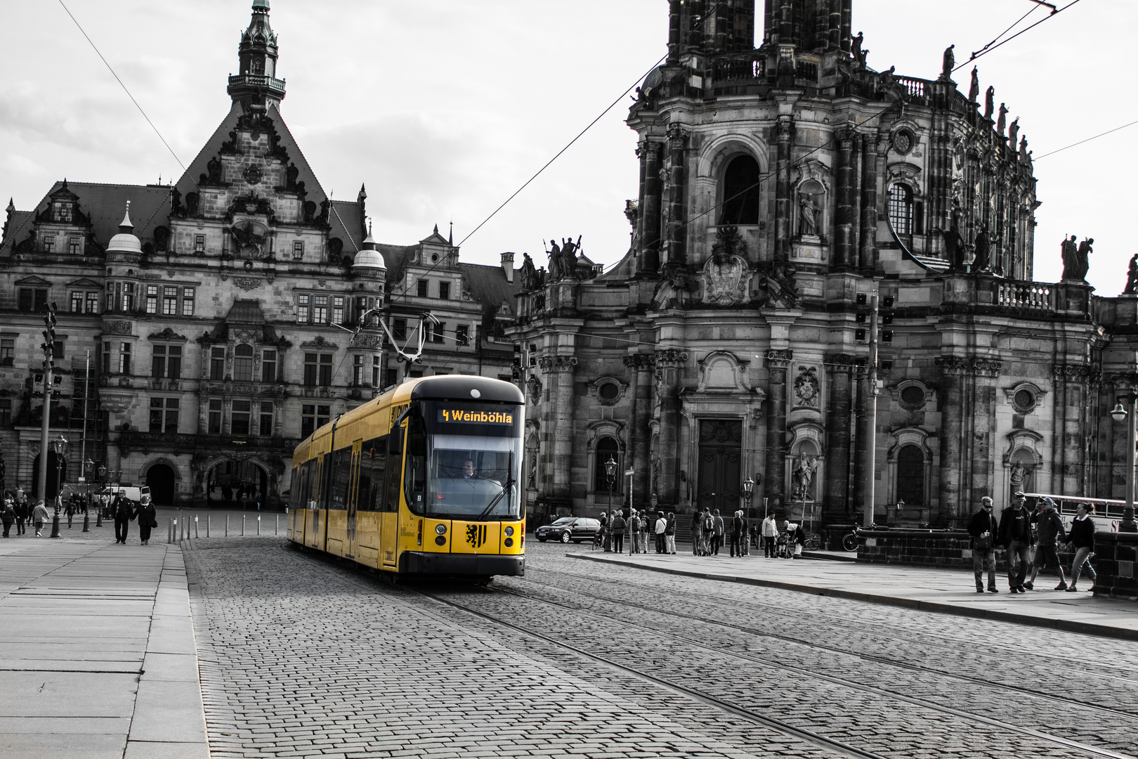 Straßenbahn Colorkey Dresden