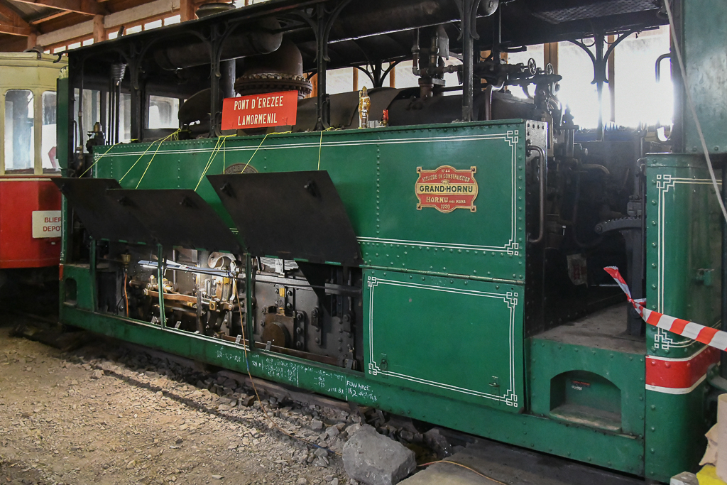 Straßenbahn-Dampflokomotive- Erézee (B)