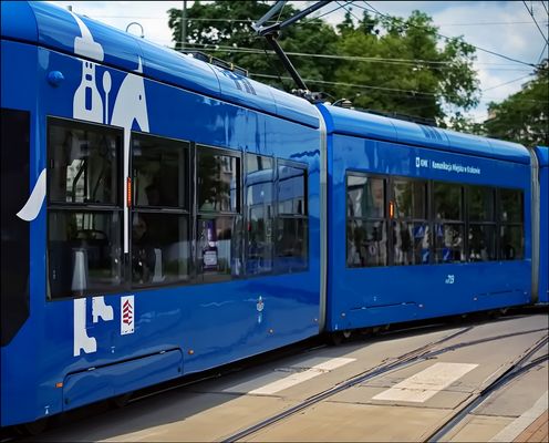 Straßenbahn fahren... 