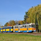 Straßenbahn Fahrschulfanfahrt in Leipzig...