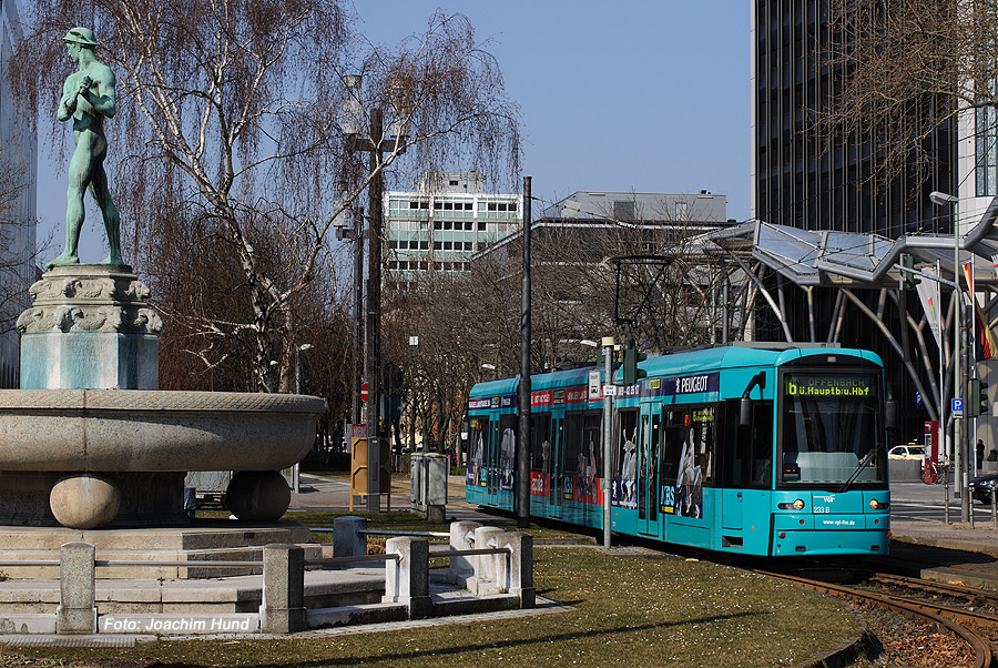 Straßenbahn Frankfurt: Ludwig-Erhard-Anlage