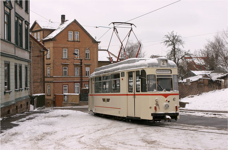 Straßenbahn Gotha [23] - Am Nelkenberg