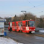 Straßenbahn Gotha [63] - Die alte Haltestelle am Hauptbahnhof