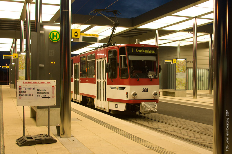 Straßenbahn Gotha [71] - Terminal Hbf