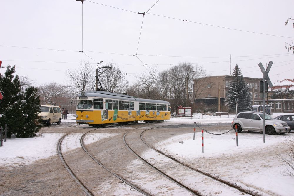 Straßenbahn Gotha / Thüringerwaldbahn, Januar 2005