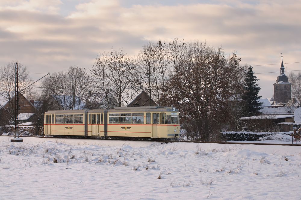Straßenbahn Gotha / Thüringerwaldbahn, Januar 2005
