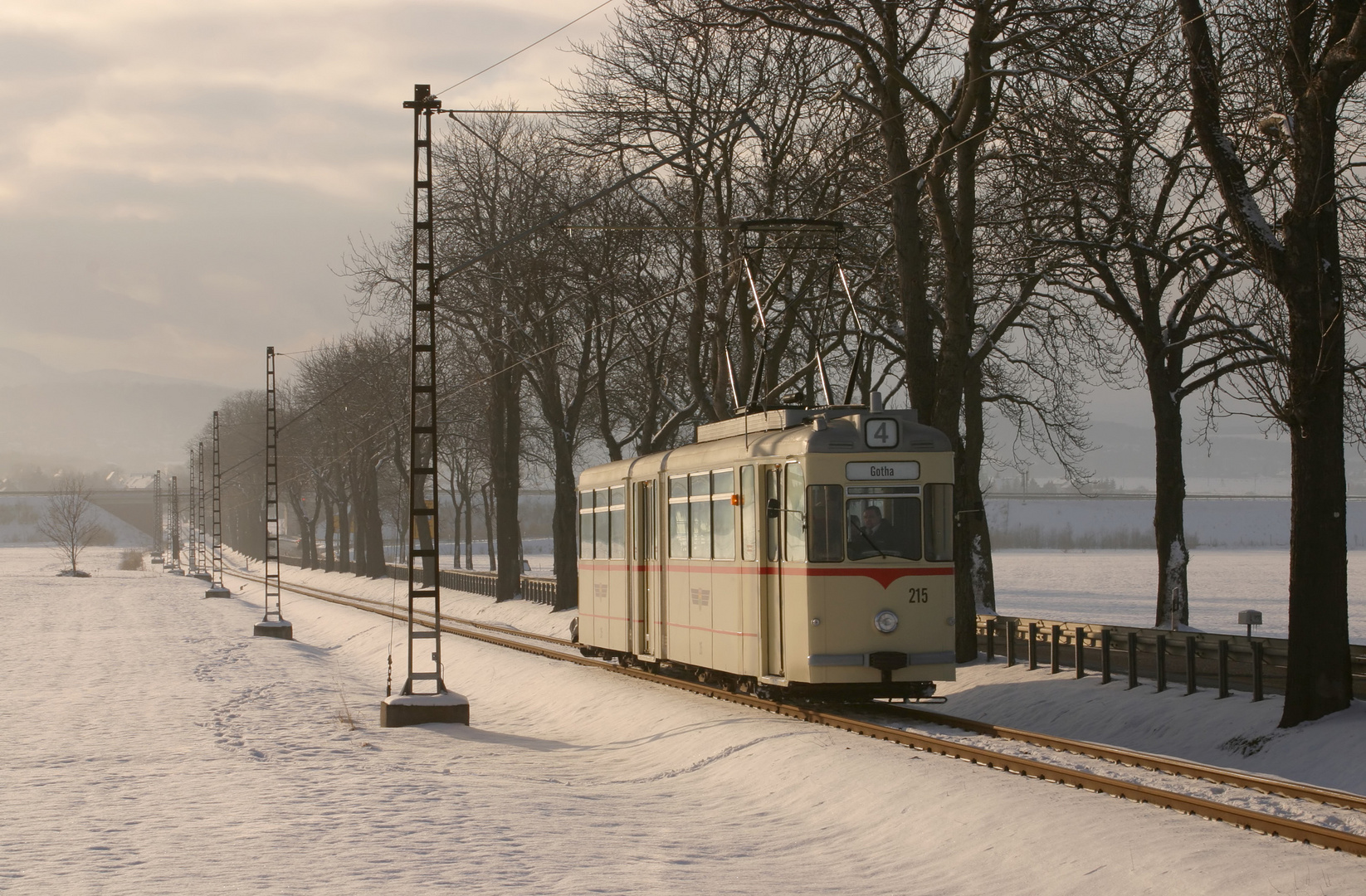 Straßenbahn Gotha / Thüringerwaldbahn, Januar 2005